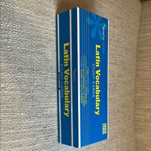 SparkNotes Latin Vocabulary Study Cards – Like New (2005 Edition)